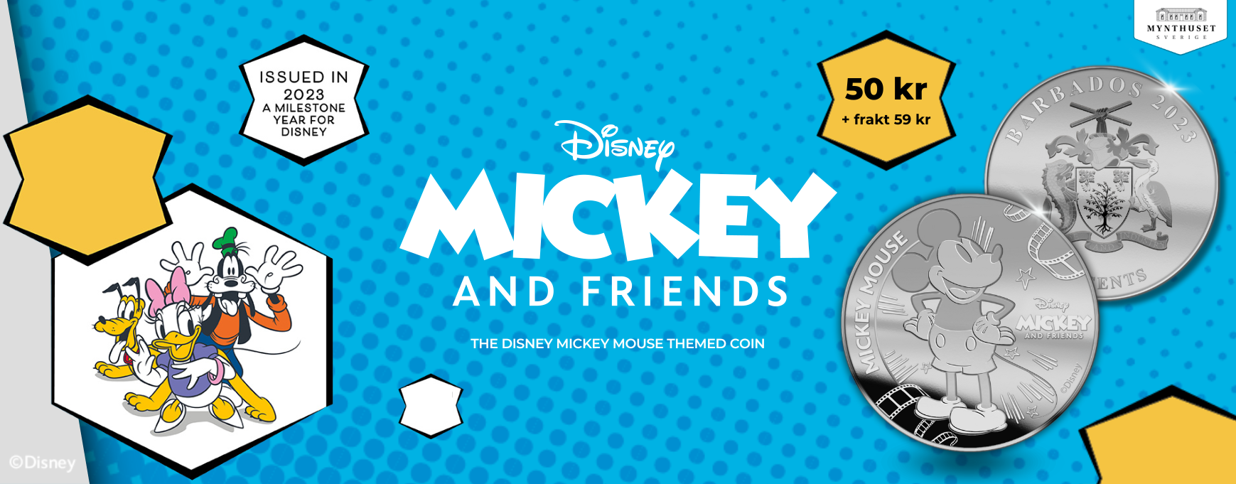 Musse Pigg Disney-mynt