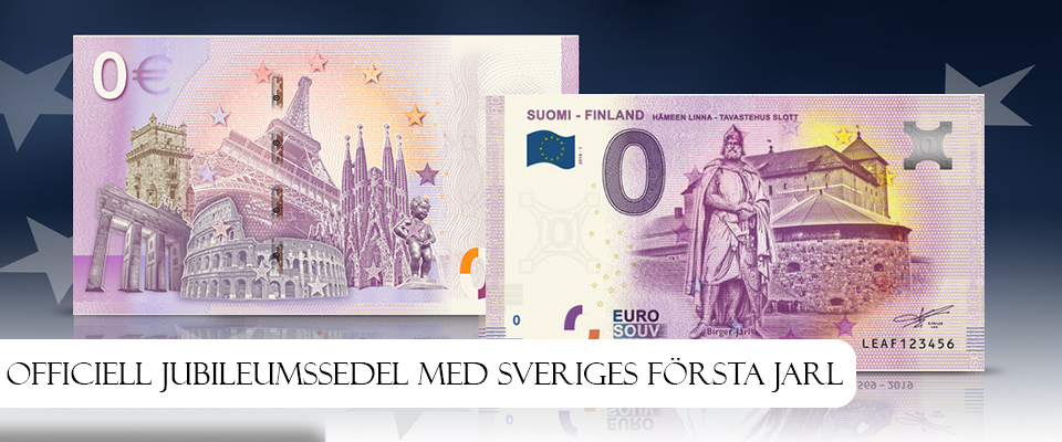 Jubileumssedel med Birger Jarl