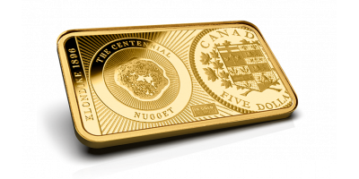 In Gold we trust -2,5g Klondike 1896 