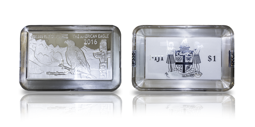 American Eagle mynt-tacka i 99,9 % silver American Eagle mynt-tacka i 99,9 % silver