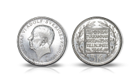 Komplett 5-kronor jubileumsset i silver 1935-1966