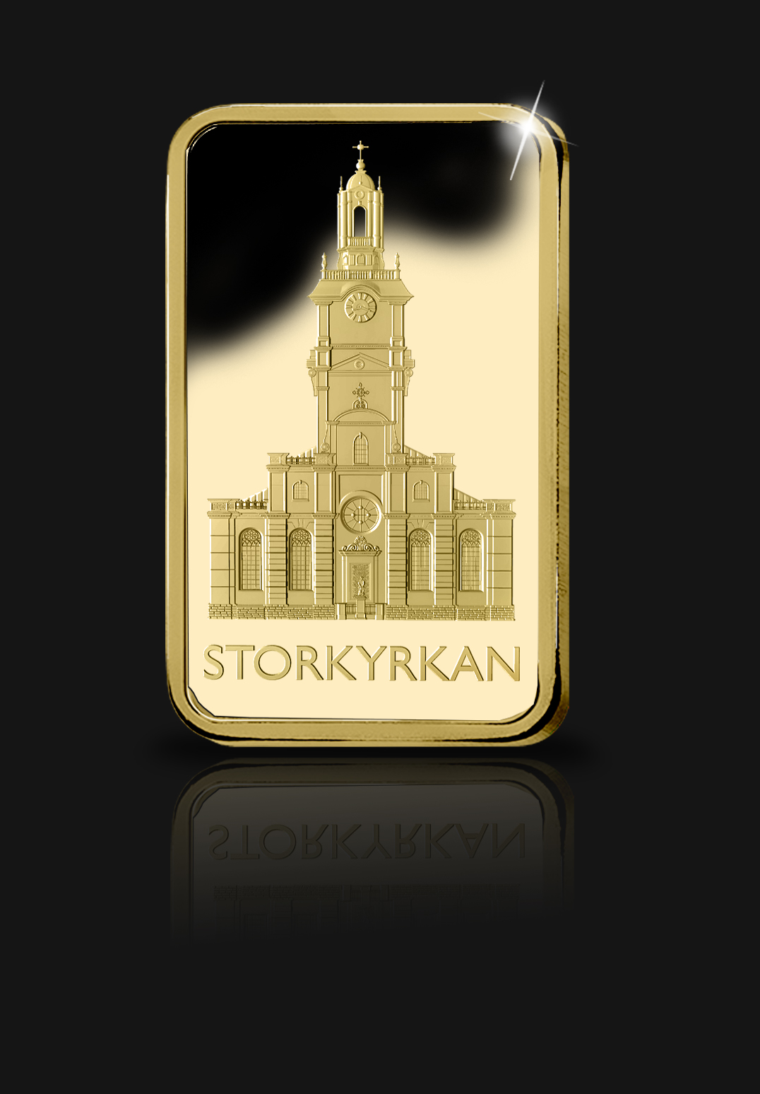 Storkyrkan guldtacka Storkyrkan guldtacka