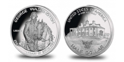 Amerikansk Silverdollar - George Washington