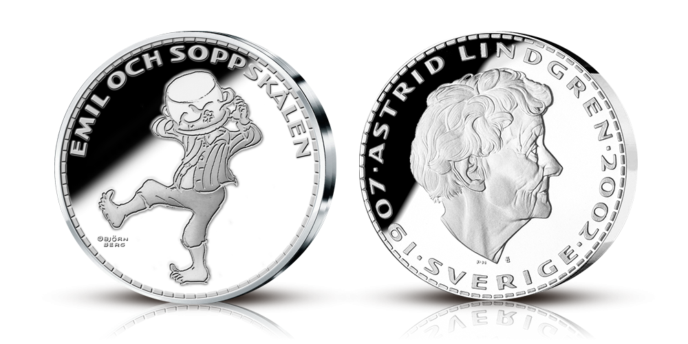 Emil och Soppskålen silvermedalj Emil och Soppskålen silvermedalj