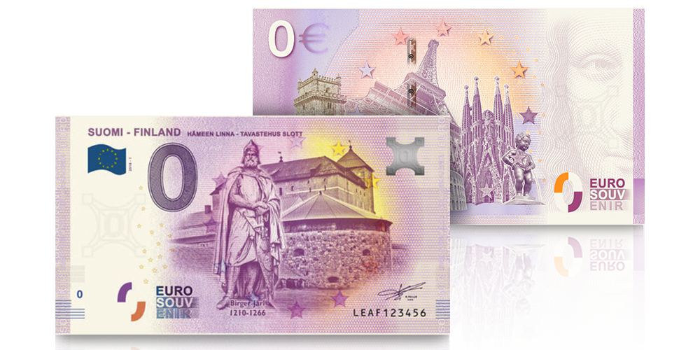 0 eurosedel med Sveriges sista Jarl