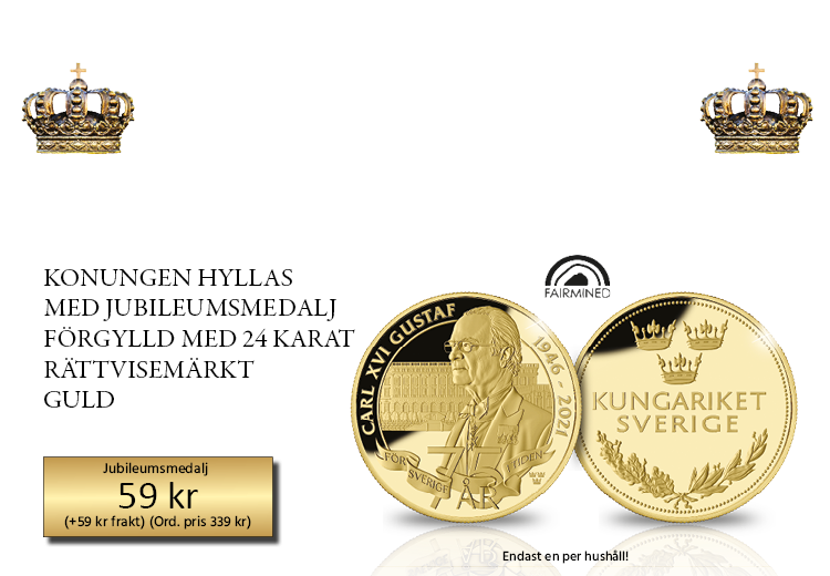 Carl XVI Gustaf 75år