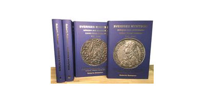 Bok - Sveriges myntbok 995-2022 -Delzanno 2 volymer