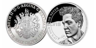 Elvis Presley - It's now or never silvermynt