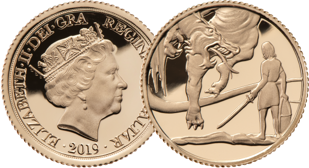 1/4 sovereign i 22 karat guld 1/4 sovereign i 22 karat guld