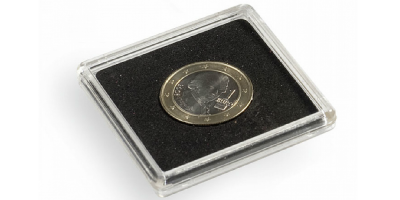 Quadrum kapslar inkl. 32 mm svarta inlägg / förpackning med 10 styck. 