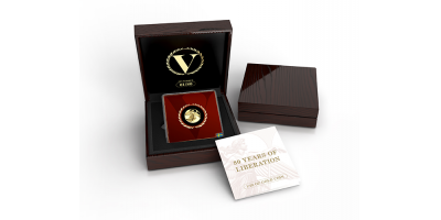 Liberation 80 years 1/10 oz Gold coin 