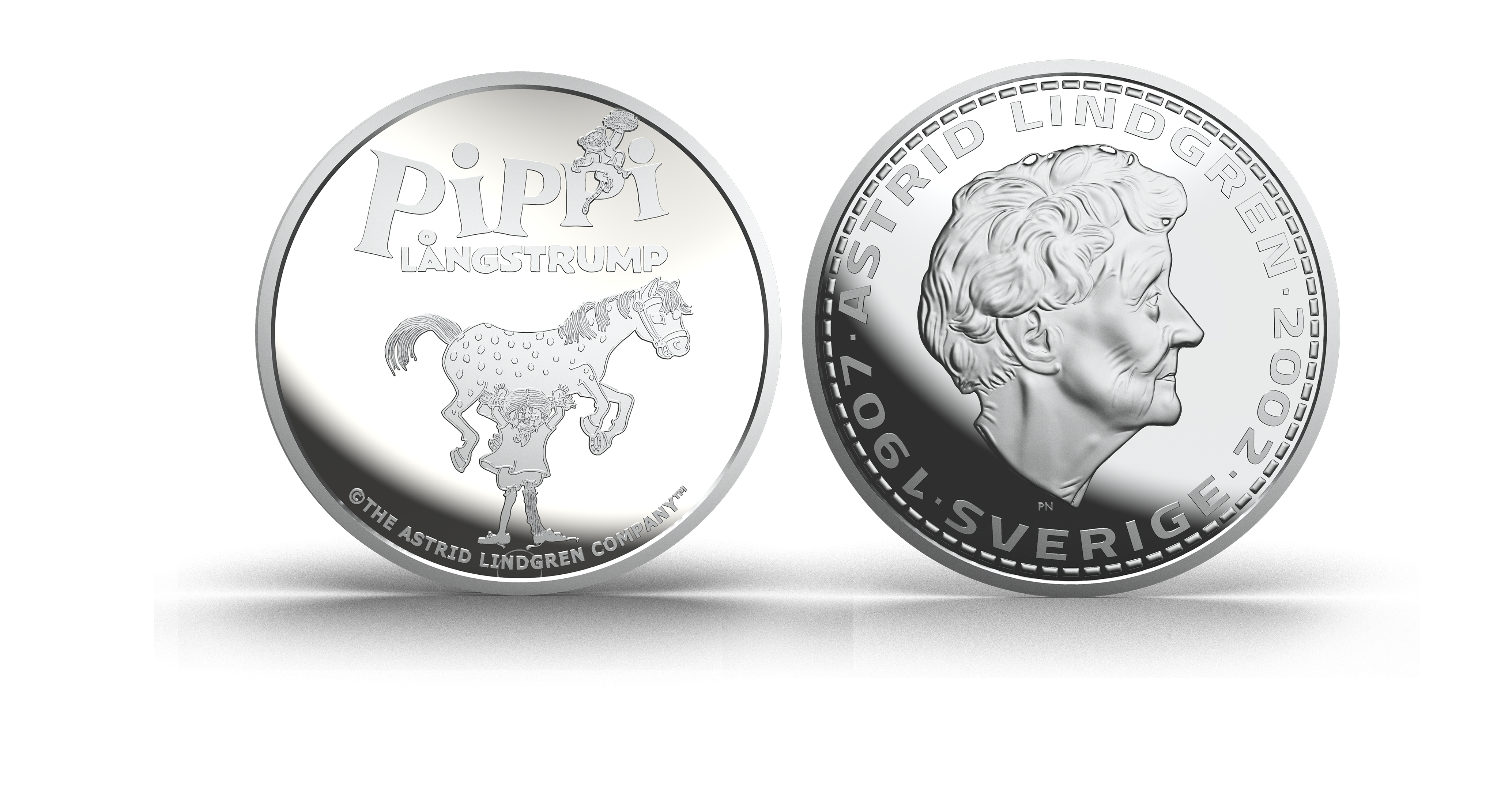   Silvermedalj Pippi 80