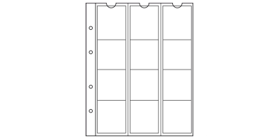 Plastfickor 12-44 mm NH12 5-pack 