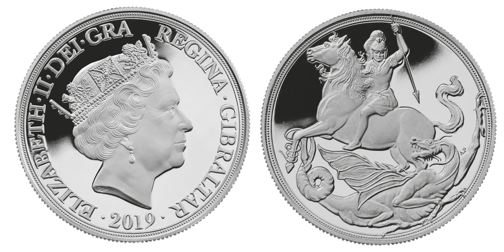 världens första silver sovereign världens första silver sovereign