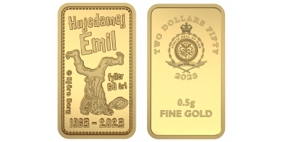 Världens minsta guldmynt - Emil i Lönneberga