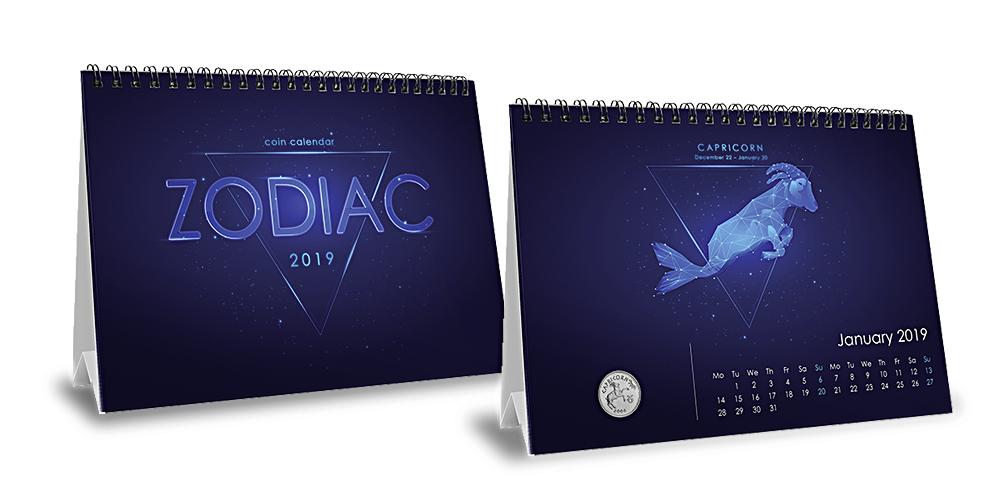 Astrologisk myntkalender 2019 Astrologisk myntkalender 2019